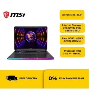 MSI GF63 12UCX-422MY GAMING LAPTOP I5-12GEN THIN GF63