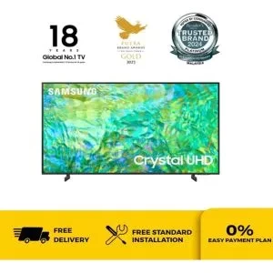 SAMSUNG UA50CU8000KXXM 50IN UHD SMART TV